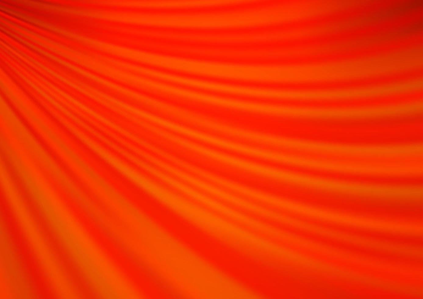 Light Orange vector template with lines, ovals.