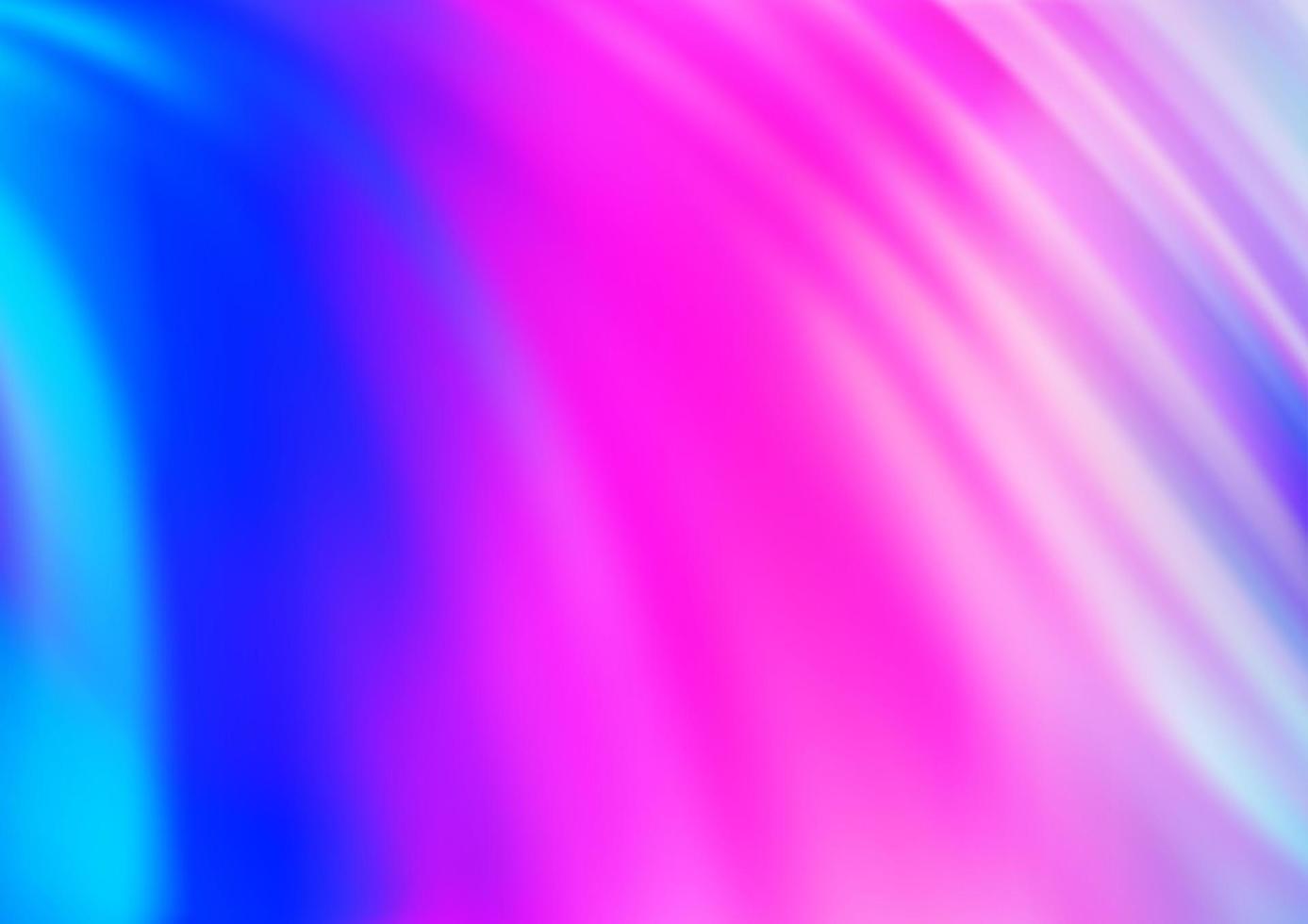 fondo vectorial rosa claro, azul con cintas dobladas. vector