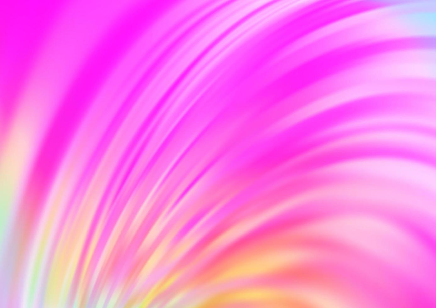 Light Pink vector pattern with bubble shapes.