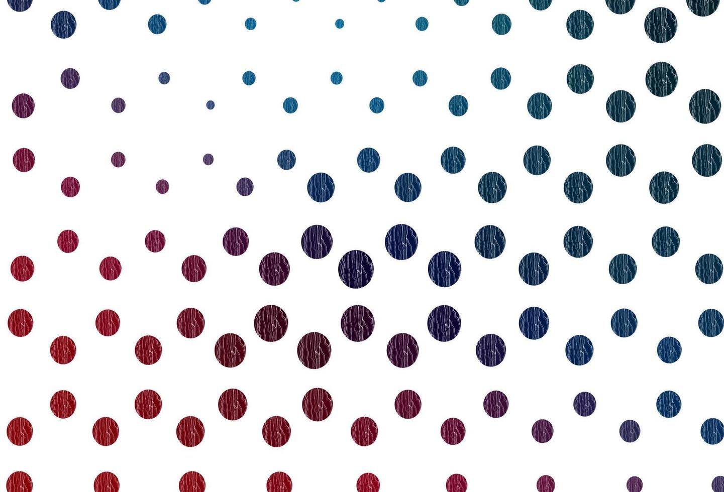 Light blue, red vector texture with disks.