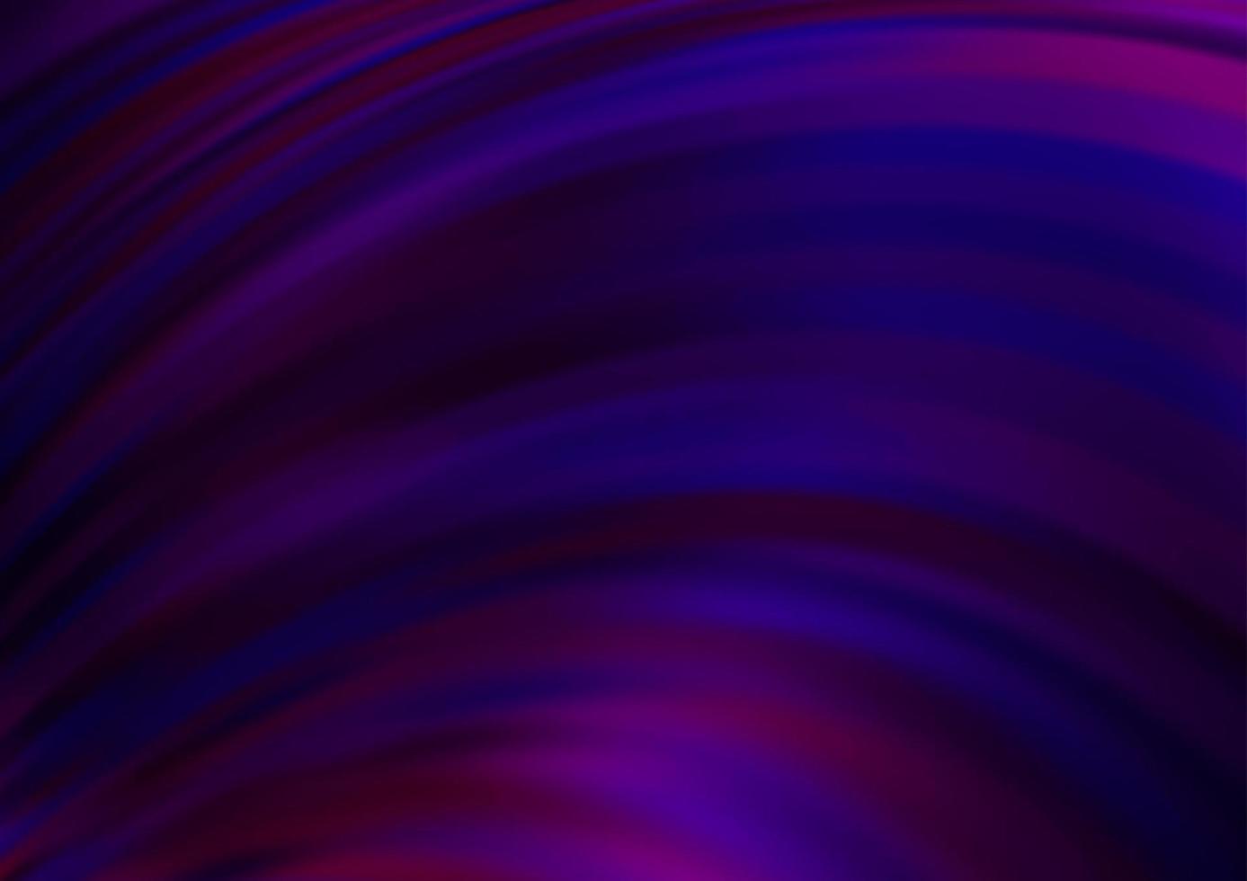 Dark Purple vector background with bent ribbons.