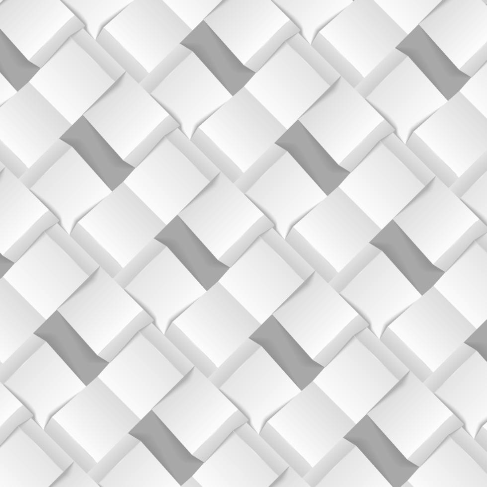 3D White Texture Background vector