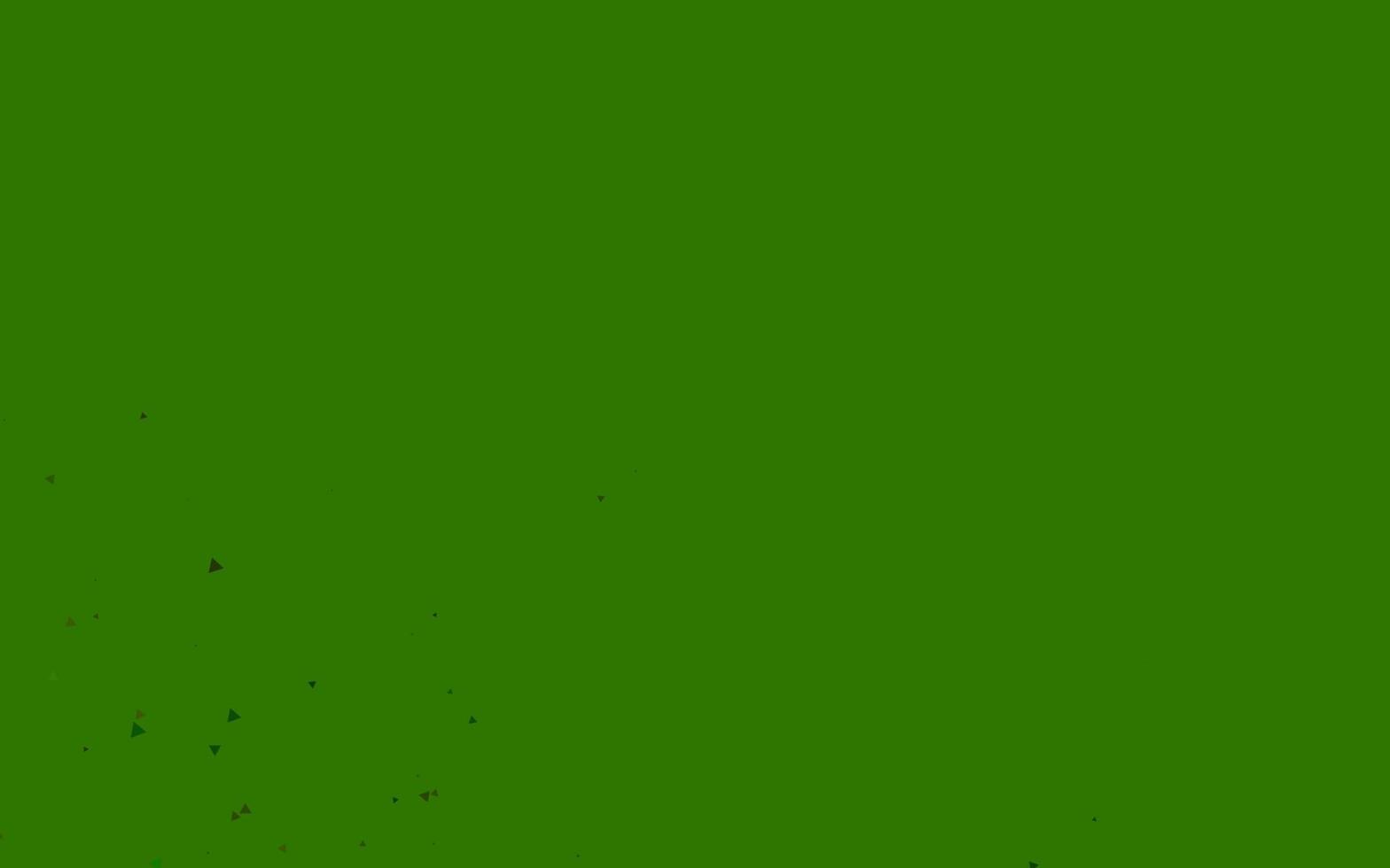 textura de vector verde claro en estilo triangular.