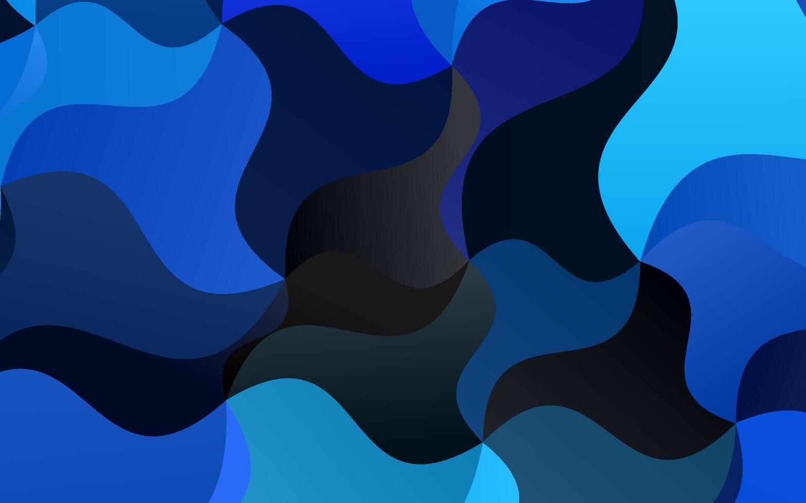 Dark BLUE vector pattern with lamp shapes.