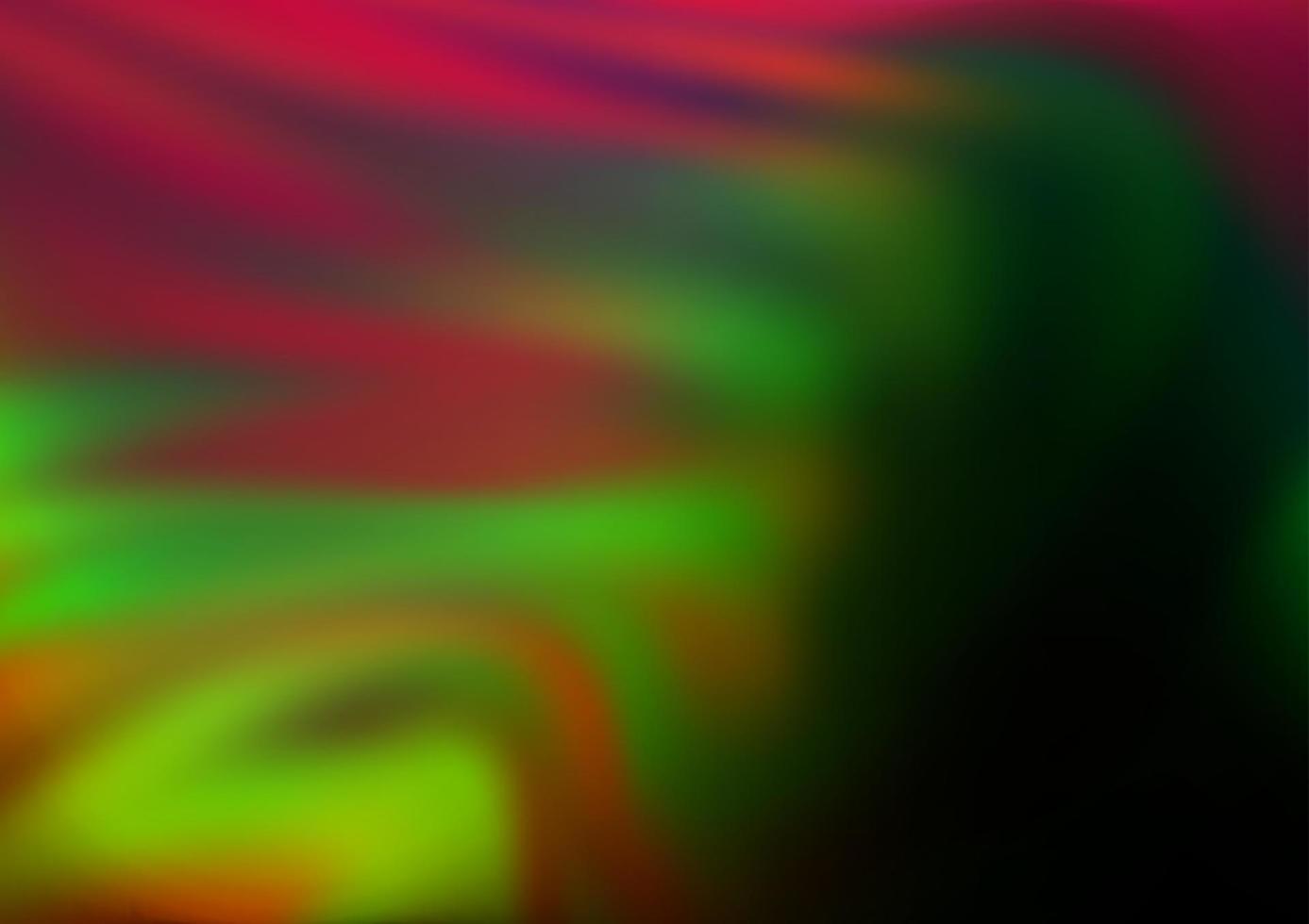 Dark Multicolor, Rainbow vector blurred shine abstract pattern.