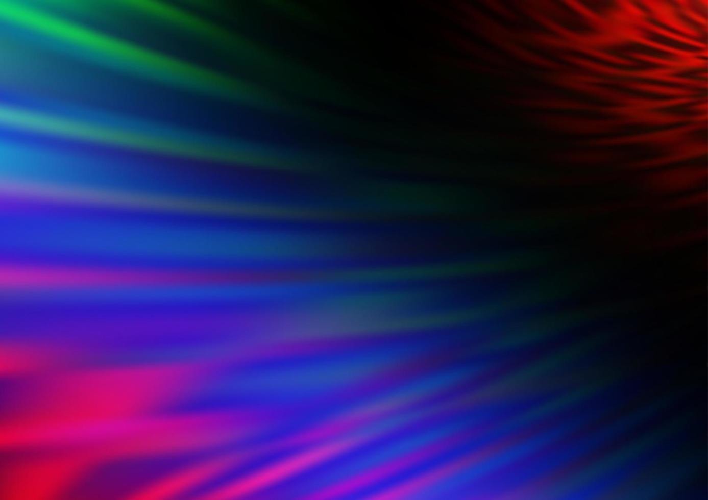 Dark Multicolor, Rainbow vector bokeh and colorful pattern.