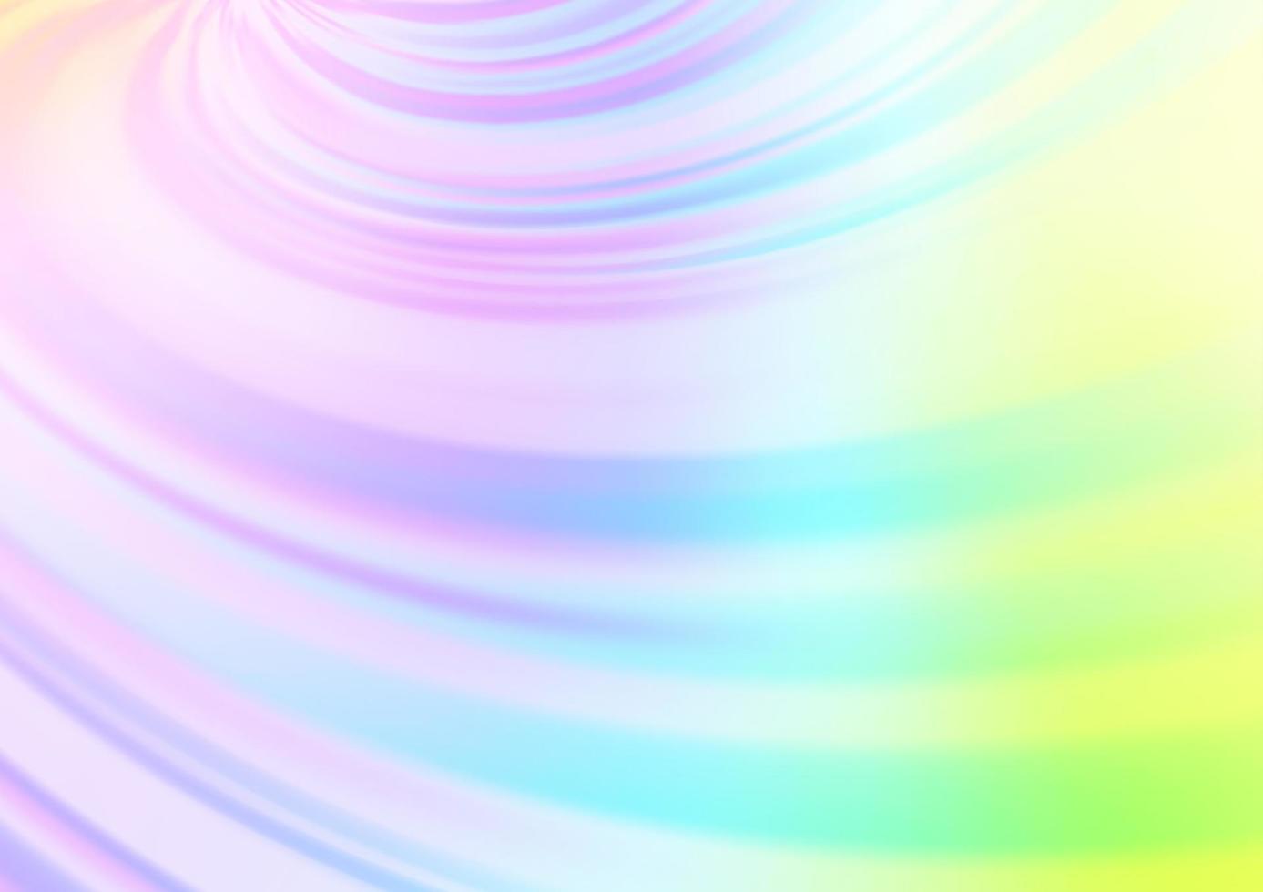 Light Multicolor, Rainbow vector abstract blurred background.