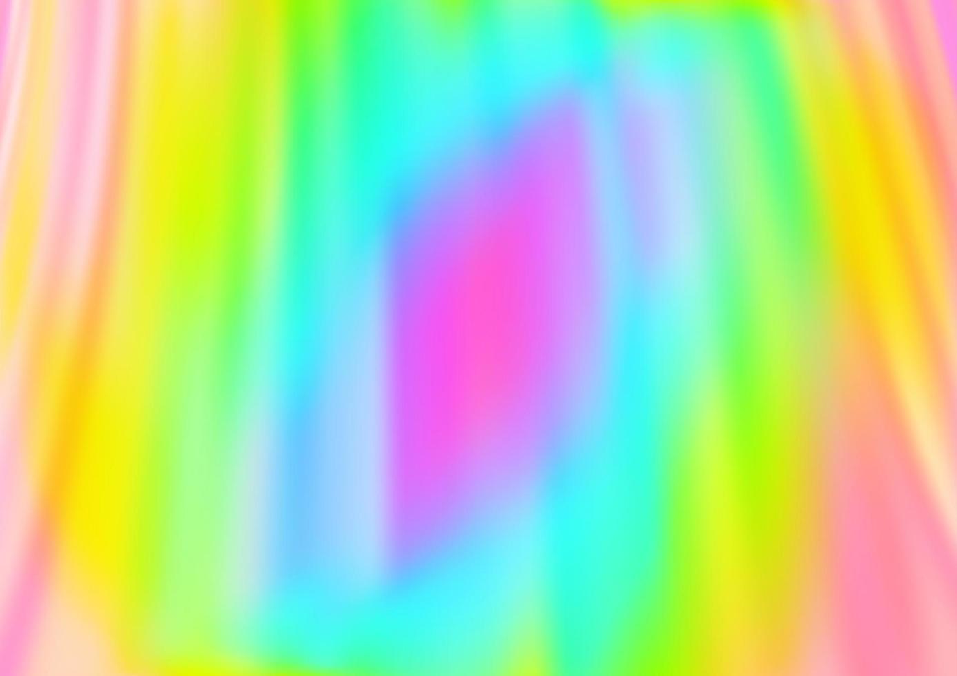 Light Multicolor, Rainbow vector pattern with lines, ovals.