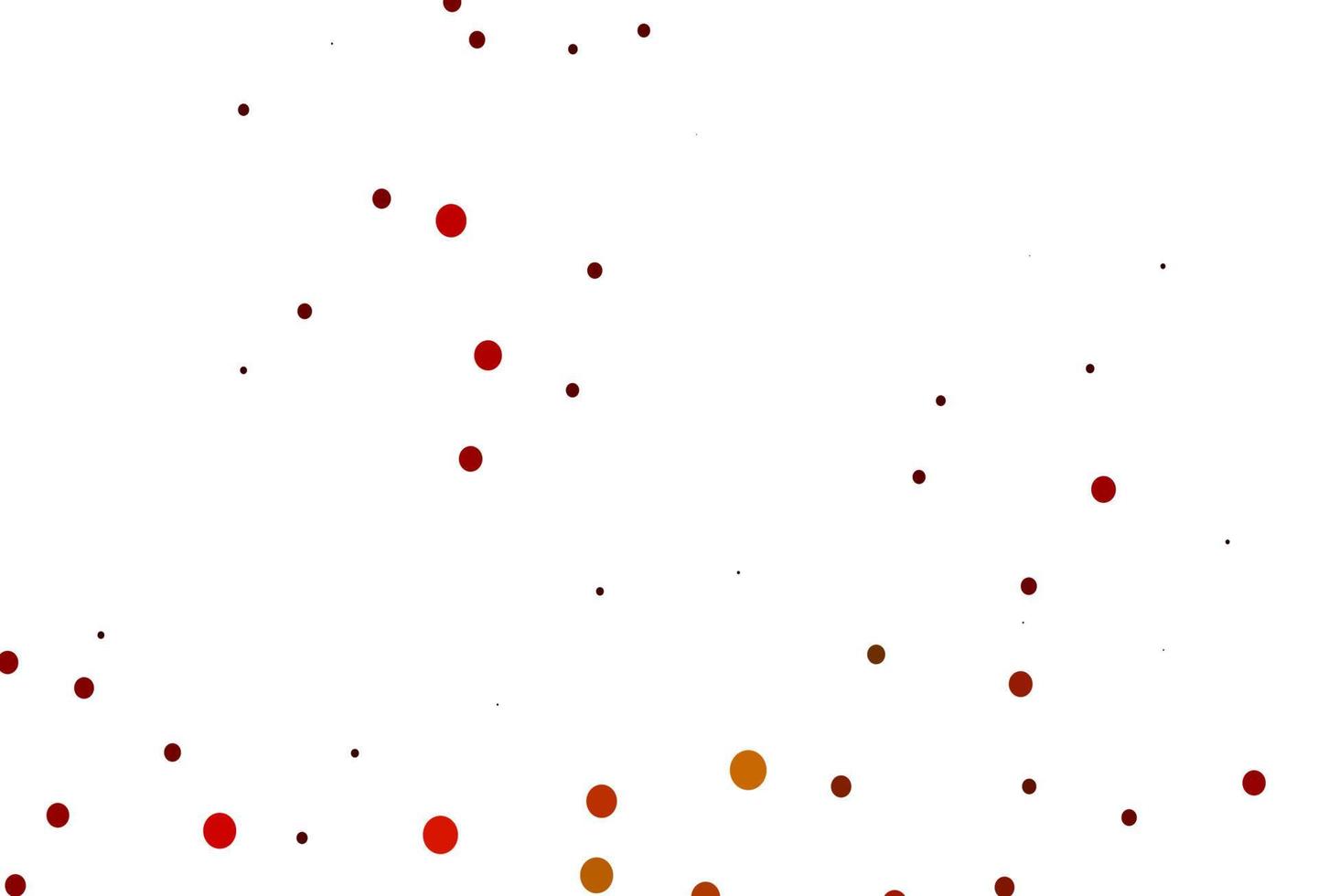 diseño de vector rojo claro, amarillo con formas circulares.