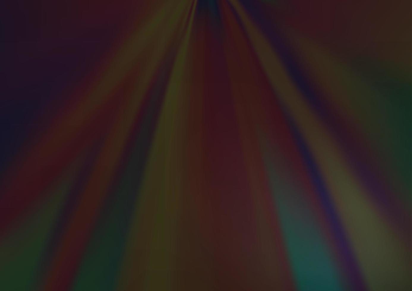 Dark Black vector blurred and colored background.
