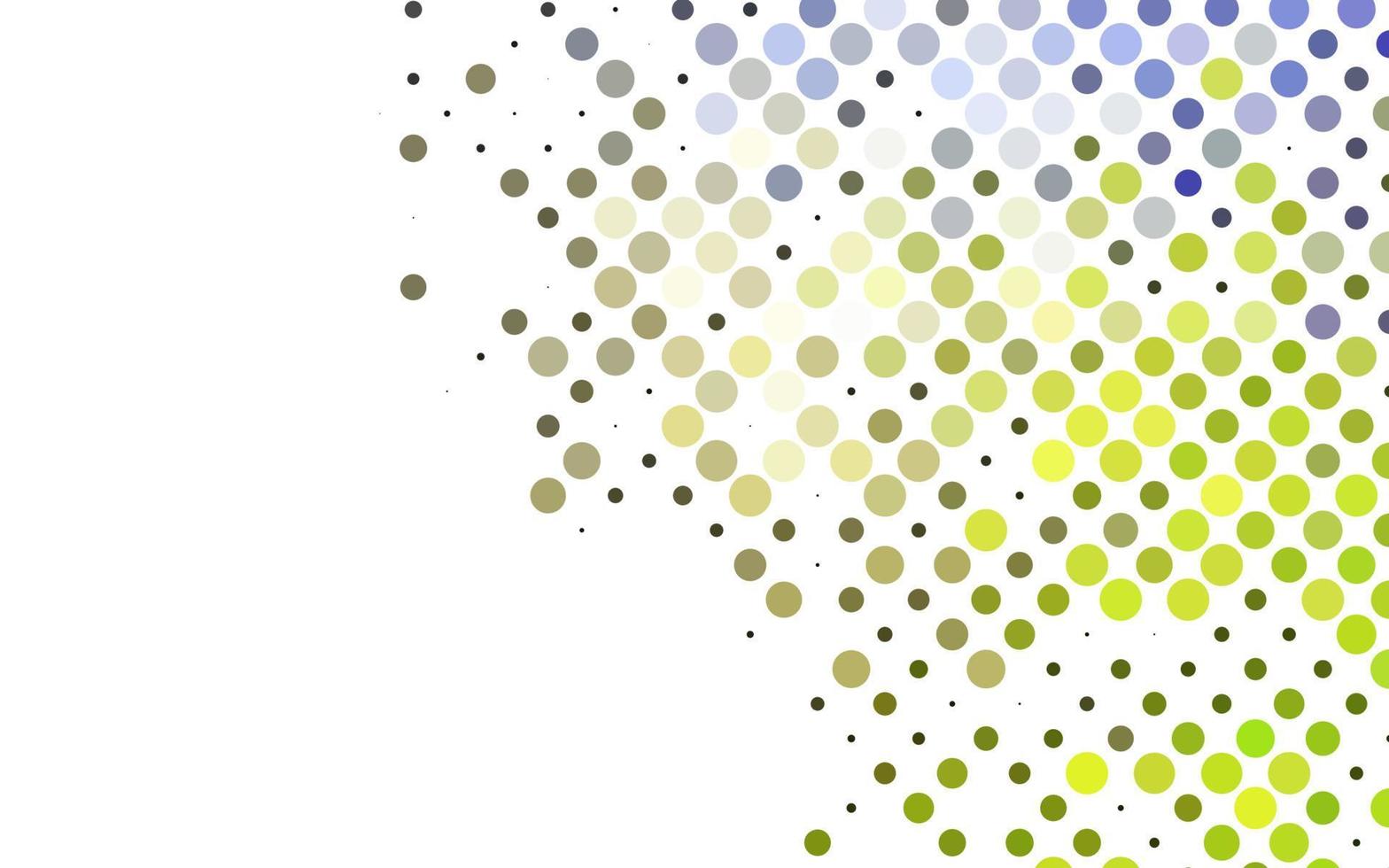 Light Green vector pattern with spheres.