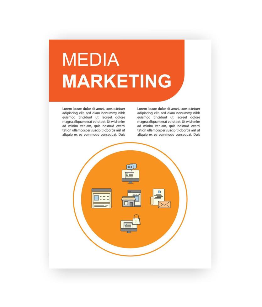 Page layout design template for presentation and brochure , Annual report, flyer page with infographic elements design. vector