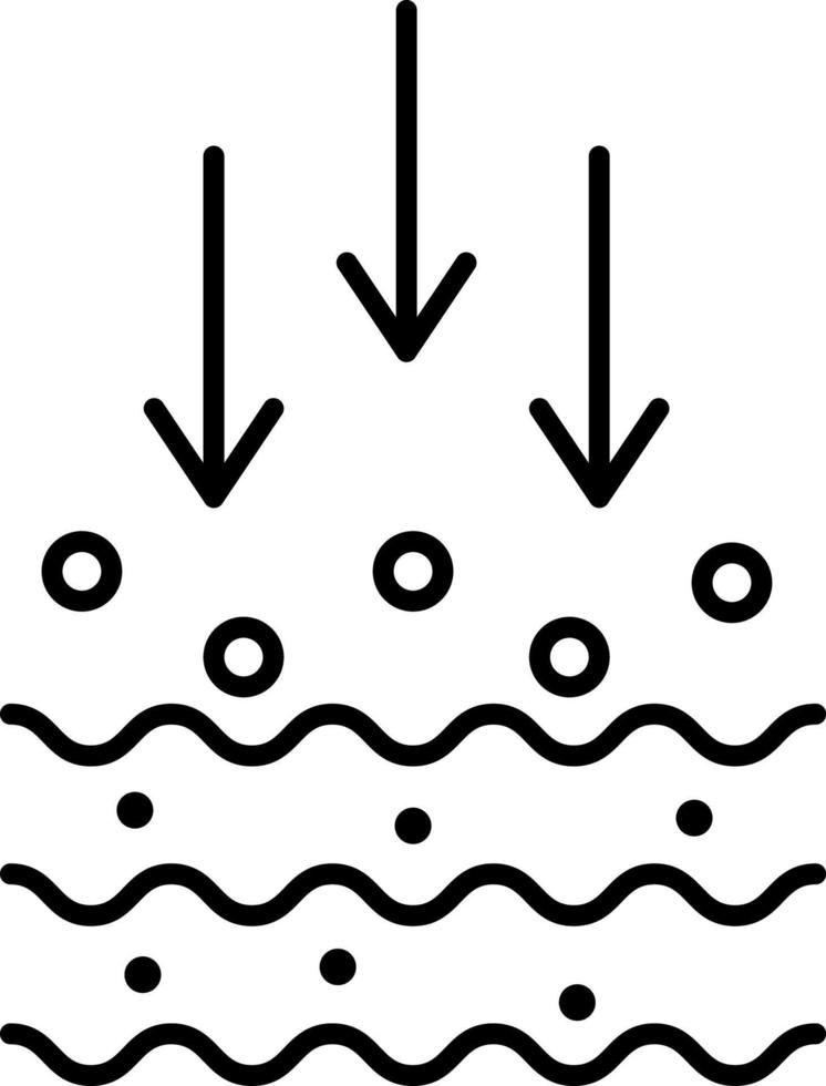 absorber, limpieza, suciedad vector icono en transparente antecedentes. contorno absorber, limpieza, suciedad vector icono