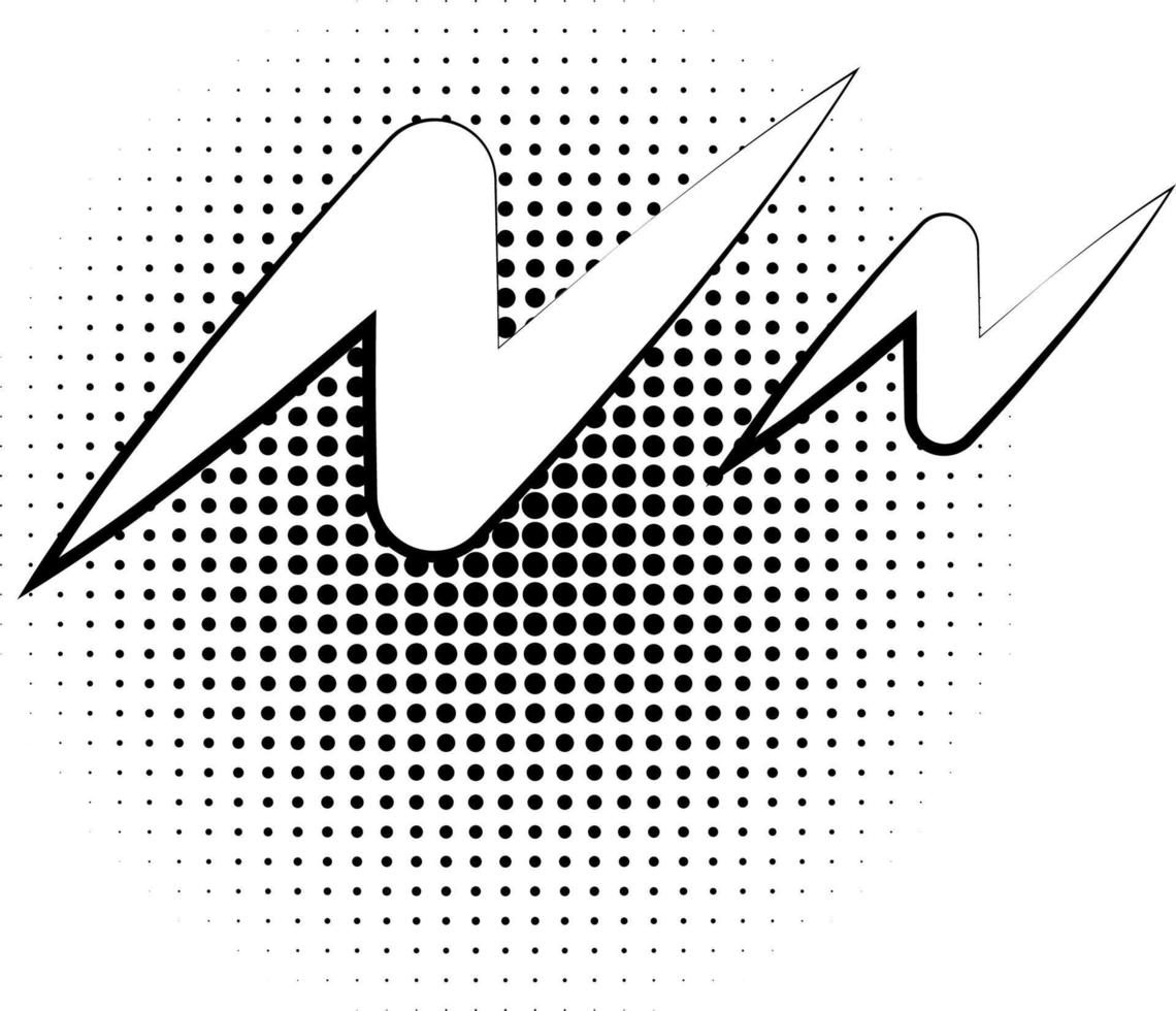 Comic speech bubble for text. Vector illustration. Bubble for text