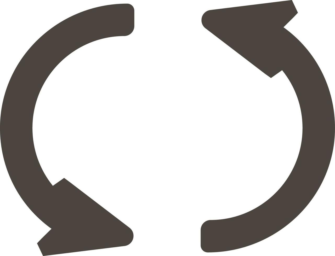 Loading, refresh vector icon. Simple element illustrationLoading, refresh vector icon. Material concept vector illustration. on white background