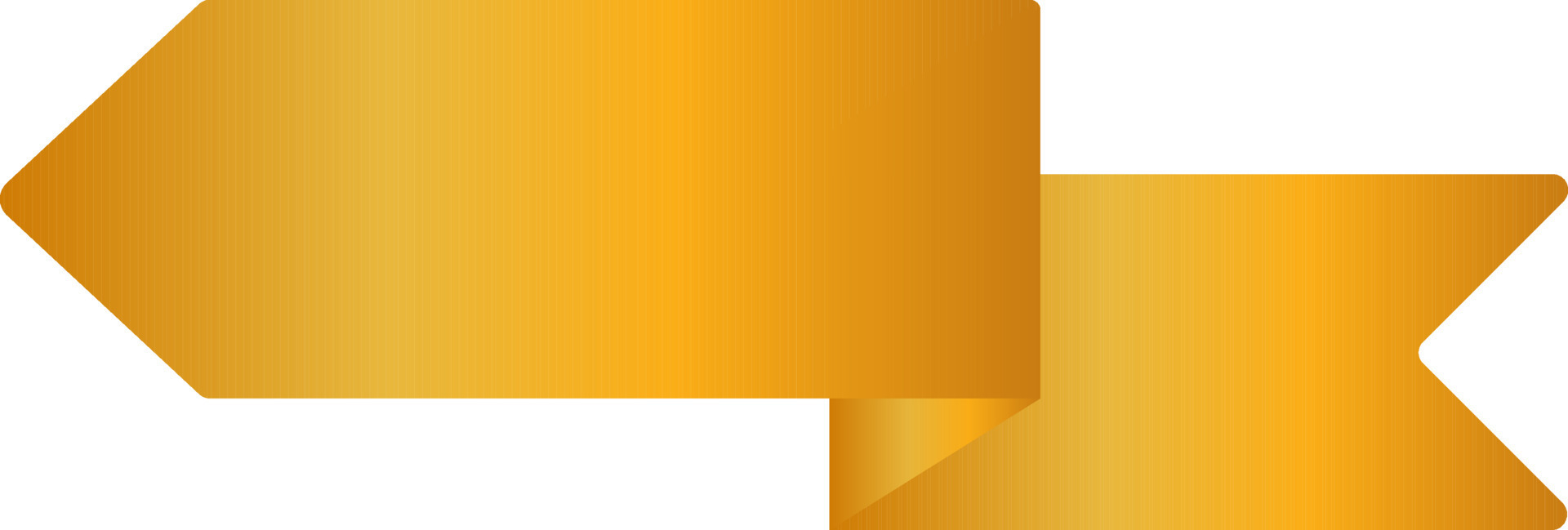 Golden ribbon banner.Vector gold ribbon. Vector icon 21552962 Vector