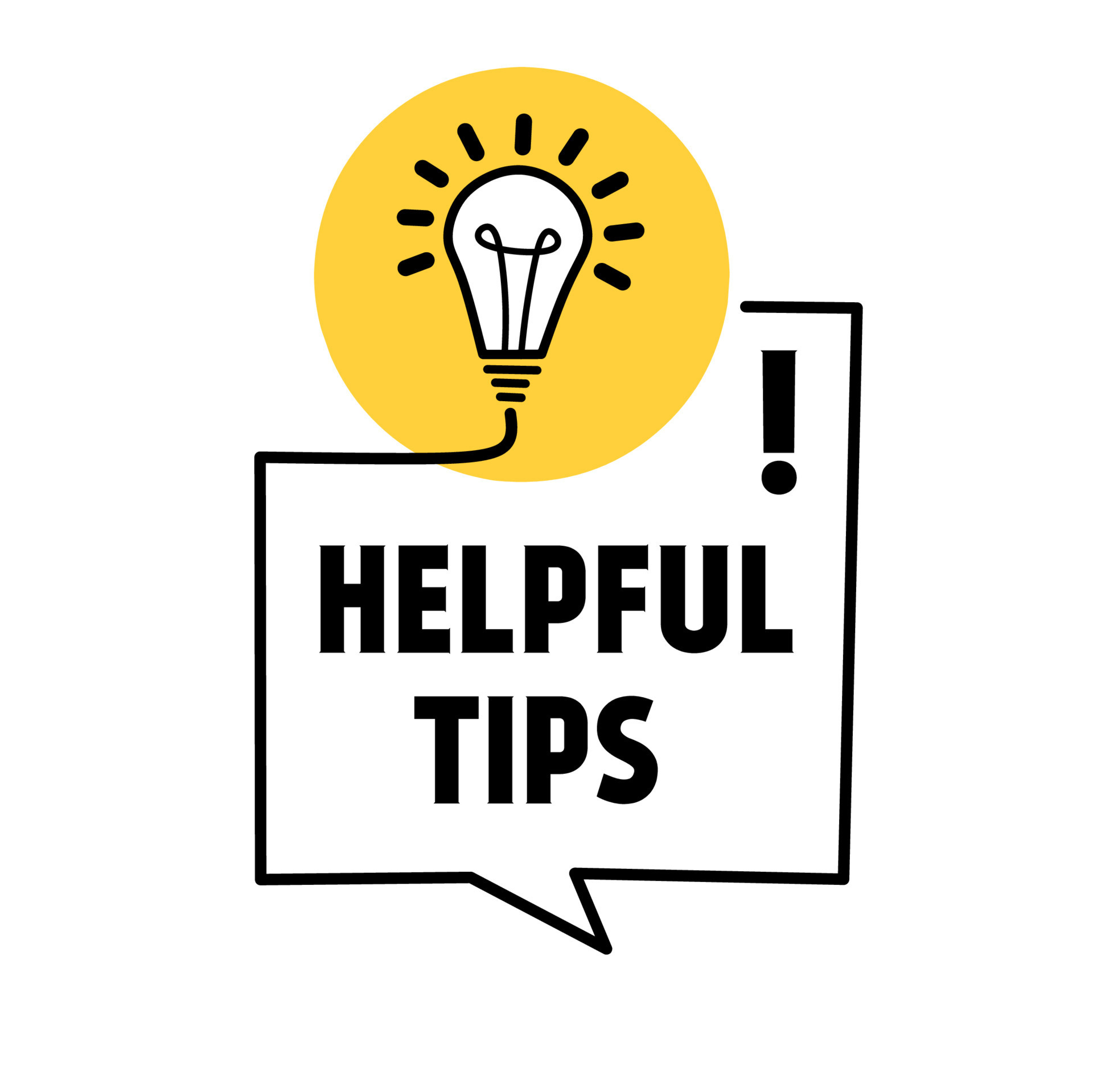 Helpful Tips Clipart