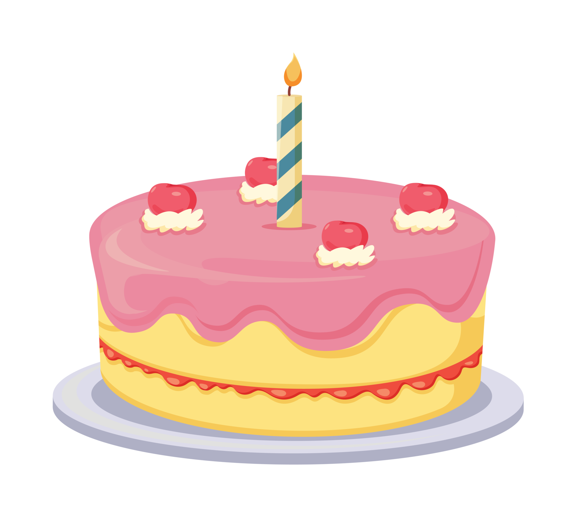 Aggregate 150+ birthday cake gif png super hot in.eteachers