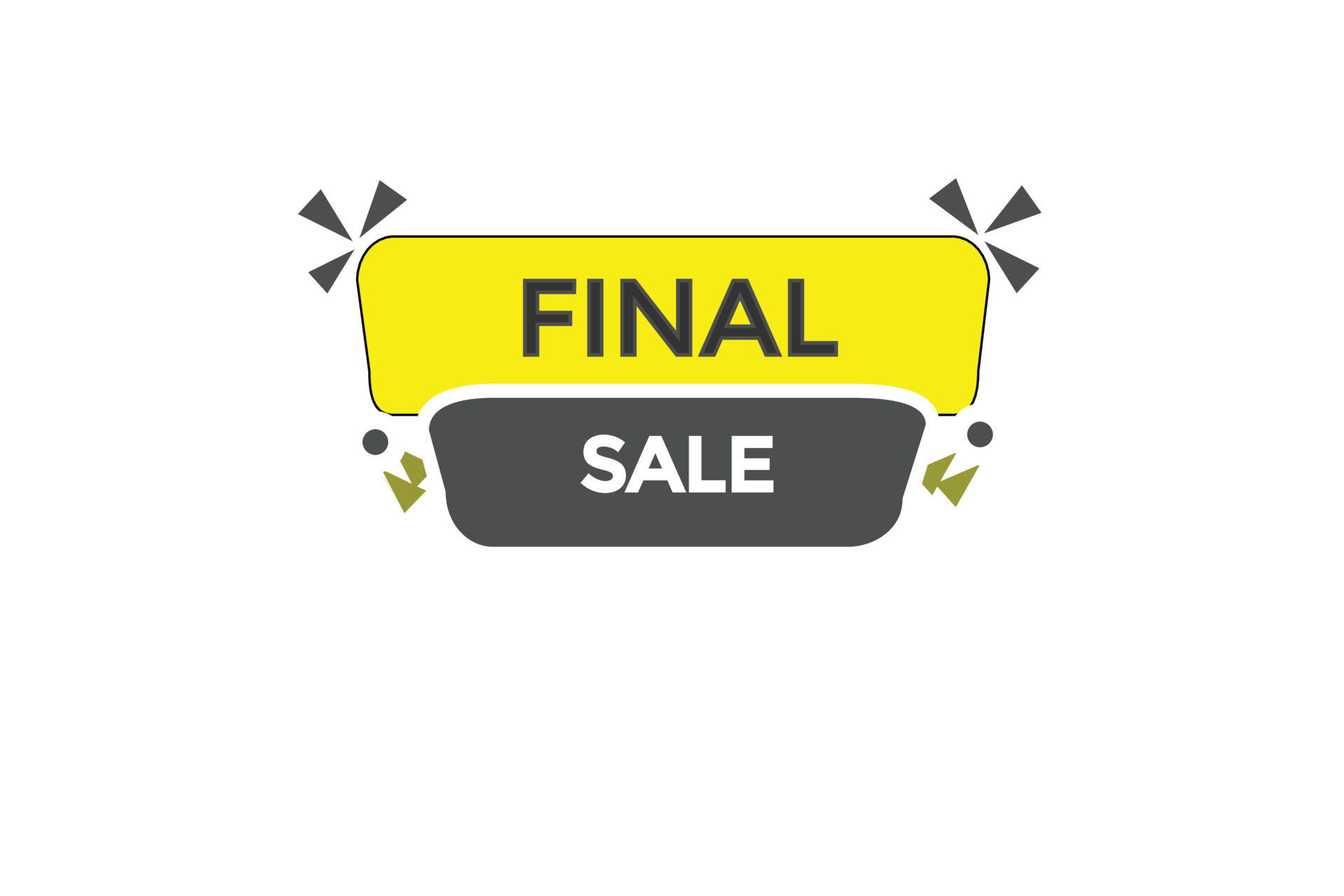 Final Sale Vectors Sign Label Bubble Speech Final Sale 21554111 Vector Final Sales Sign Label Bubble Speech Final Sale Vector