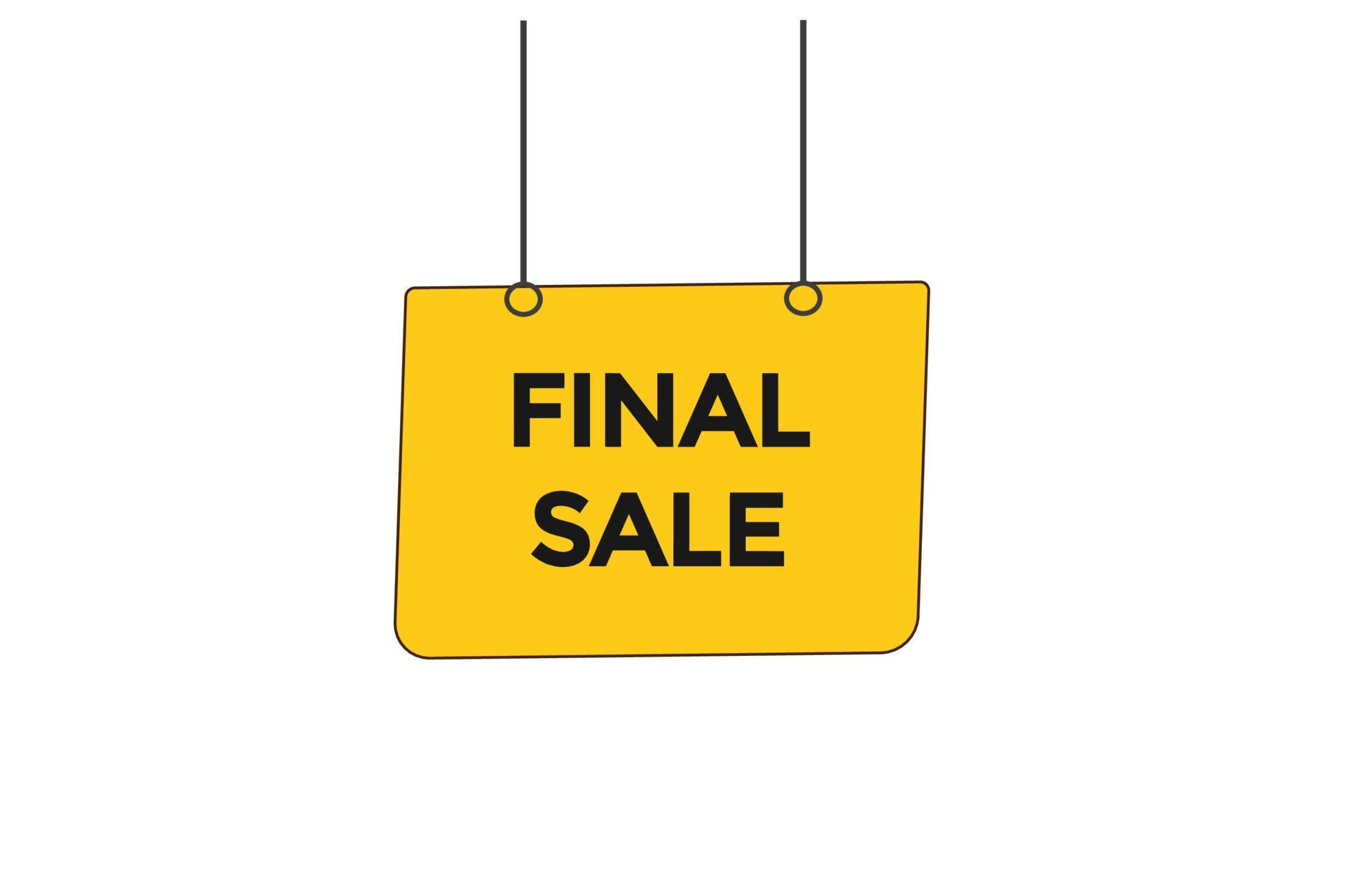 Final Sale Vectors Sign Label Bubble Speech Final Sale 21554114 Vector Final Sales Sign Label Bubble Speech Final Sale Vector