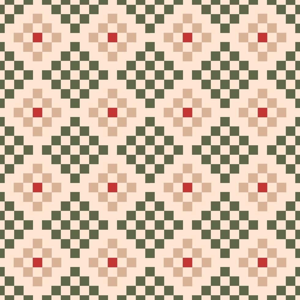 Abstract geometric seamless pattern vector