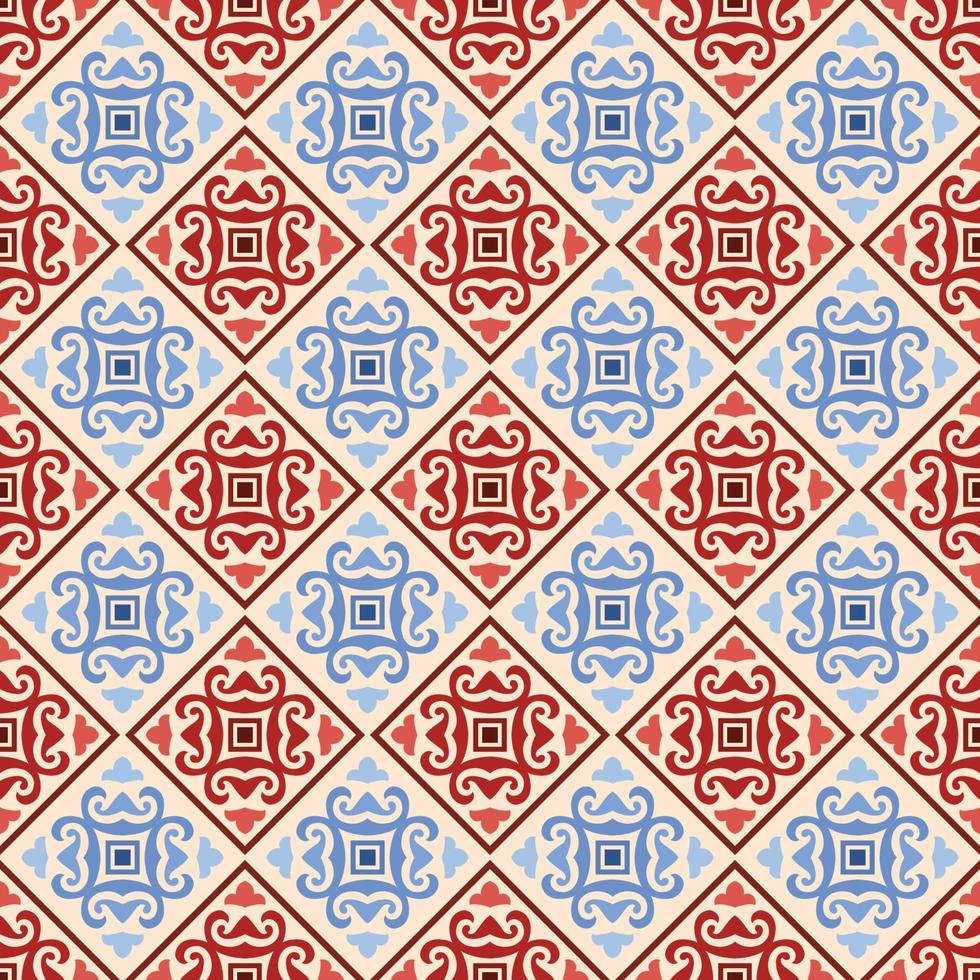 Abstract geometric seamless pattern vector
