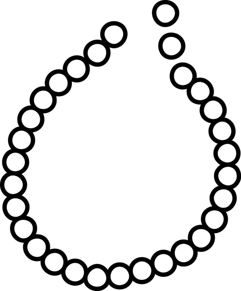 Line vector icon obesity. Outline vector icon on white background