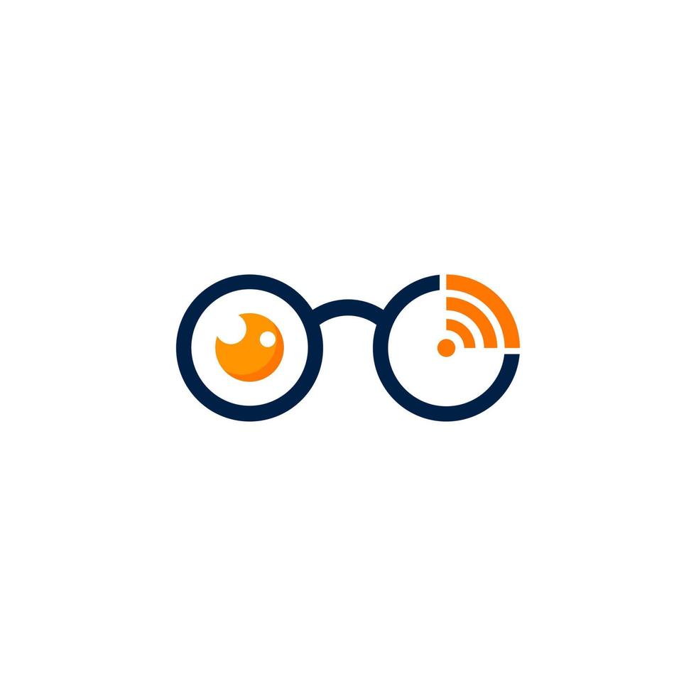 Logo for a website called wifi. vector