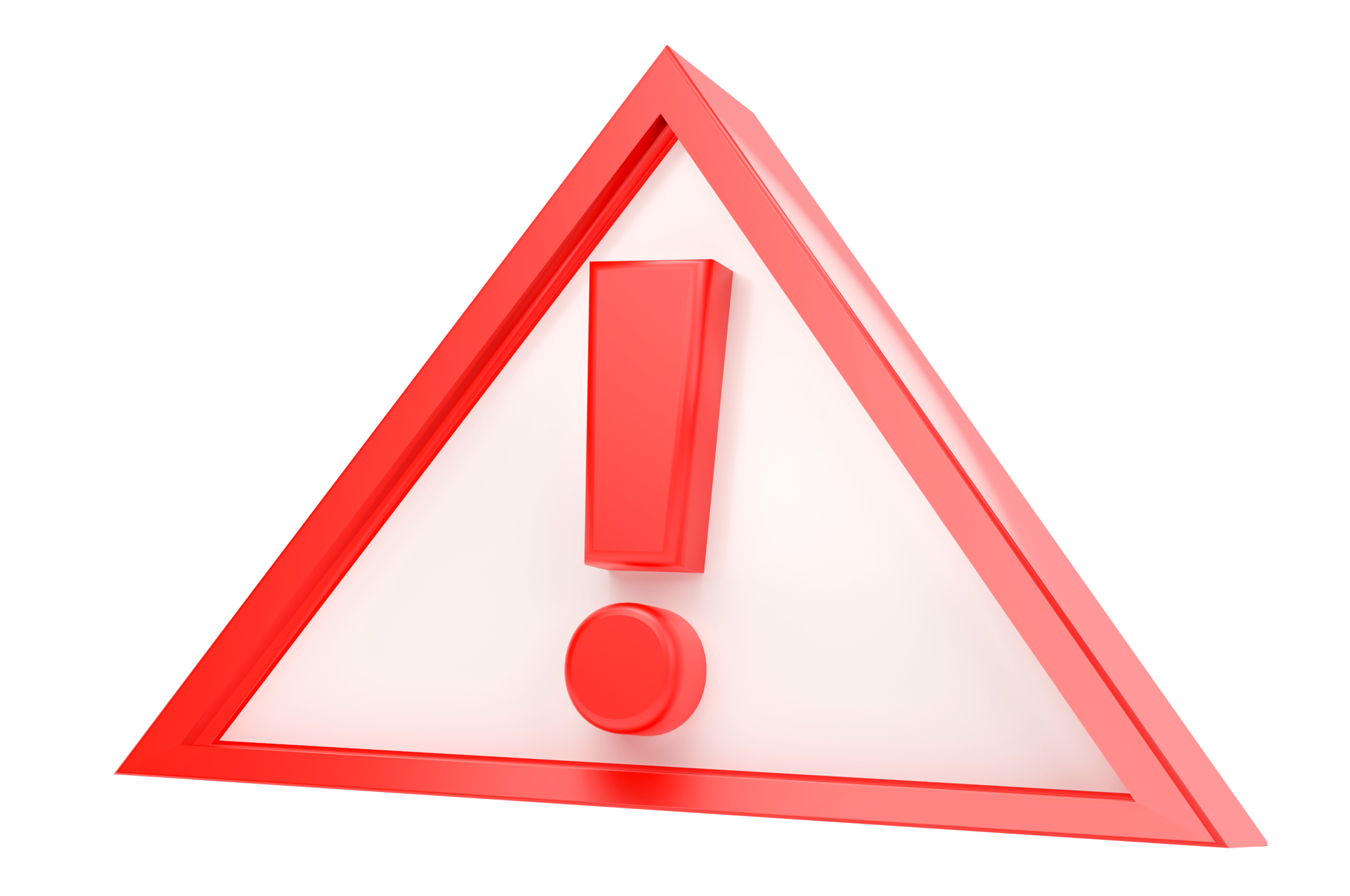 Exclamation Mark In Triangle Frame Isolated On White Background exclamation-mark-in-triangle-frame-isolated-on-white-background
