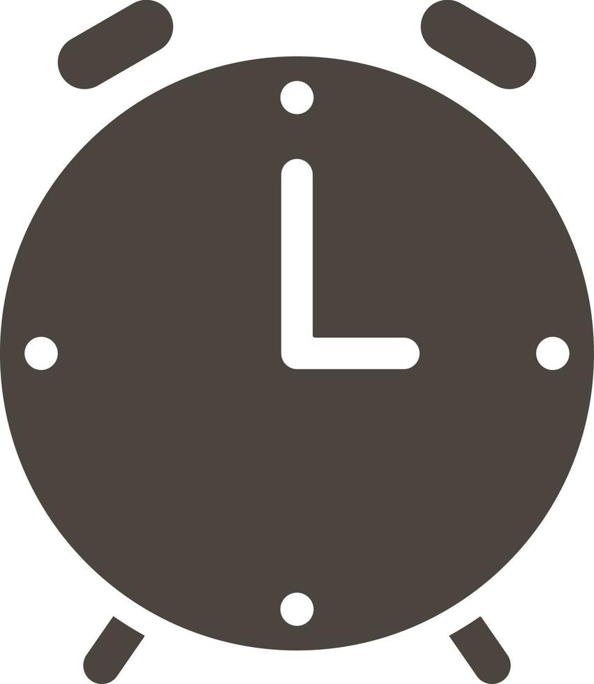 alarma, reloj vector icono. sencillo elemento ilustración de alarma, reloj vector icono. material concepto vector ilustración. en blanco antecedentes