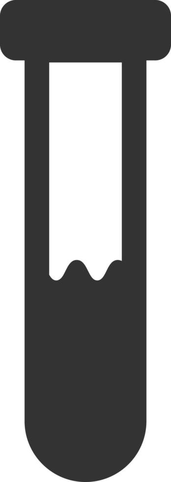 Test tube icon - Vector on white background