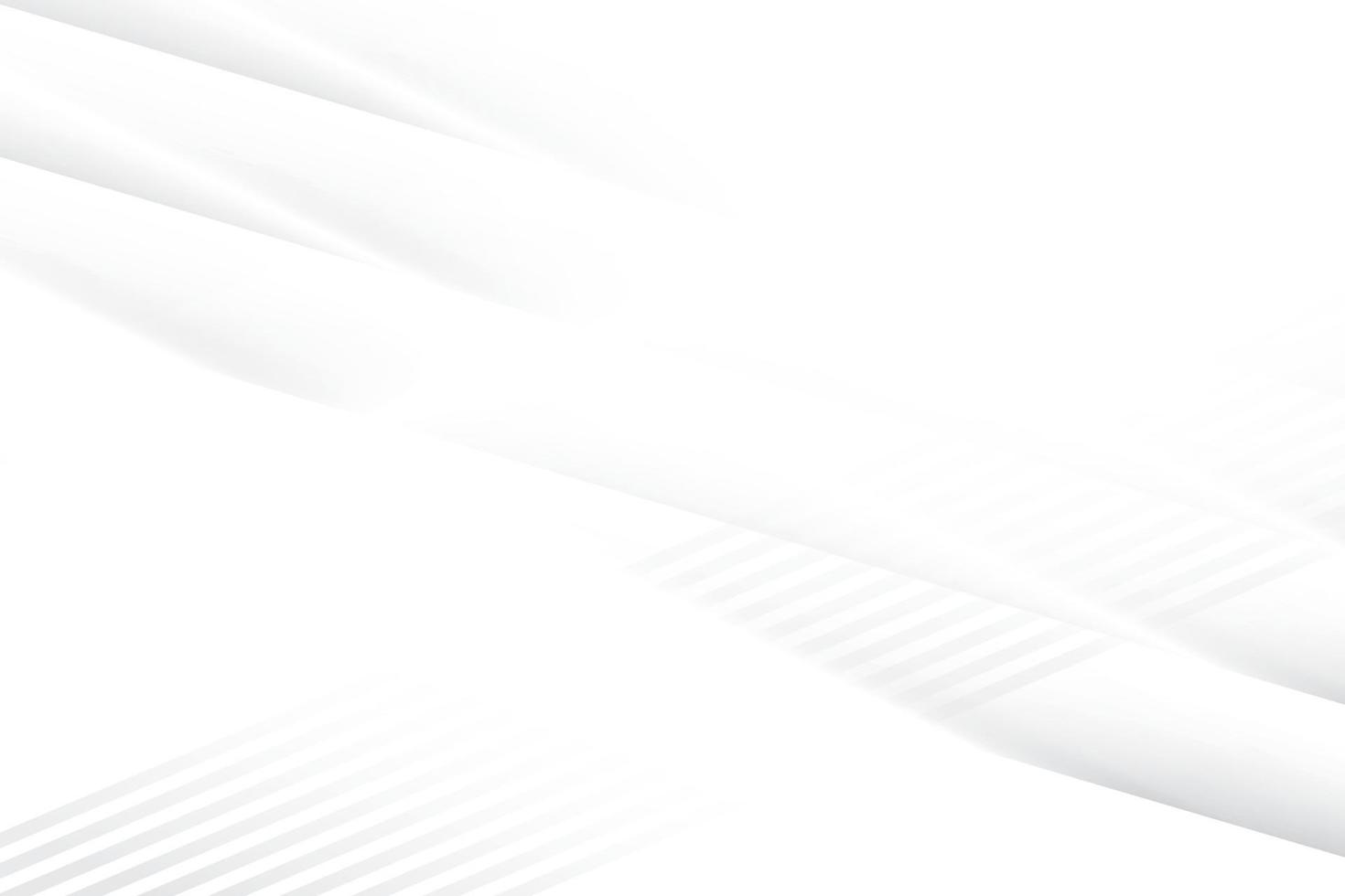 Abstract  white and gray color, modern design background with geometric shape. Vector illustration.