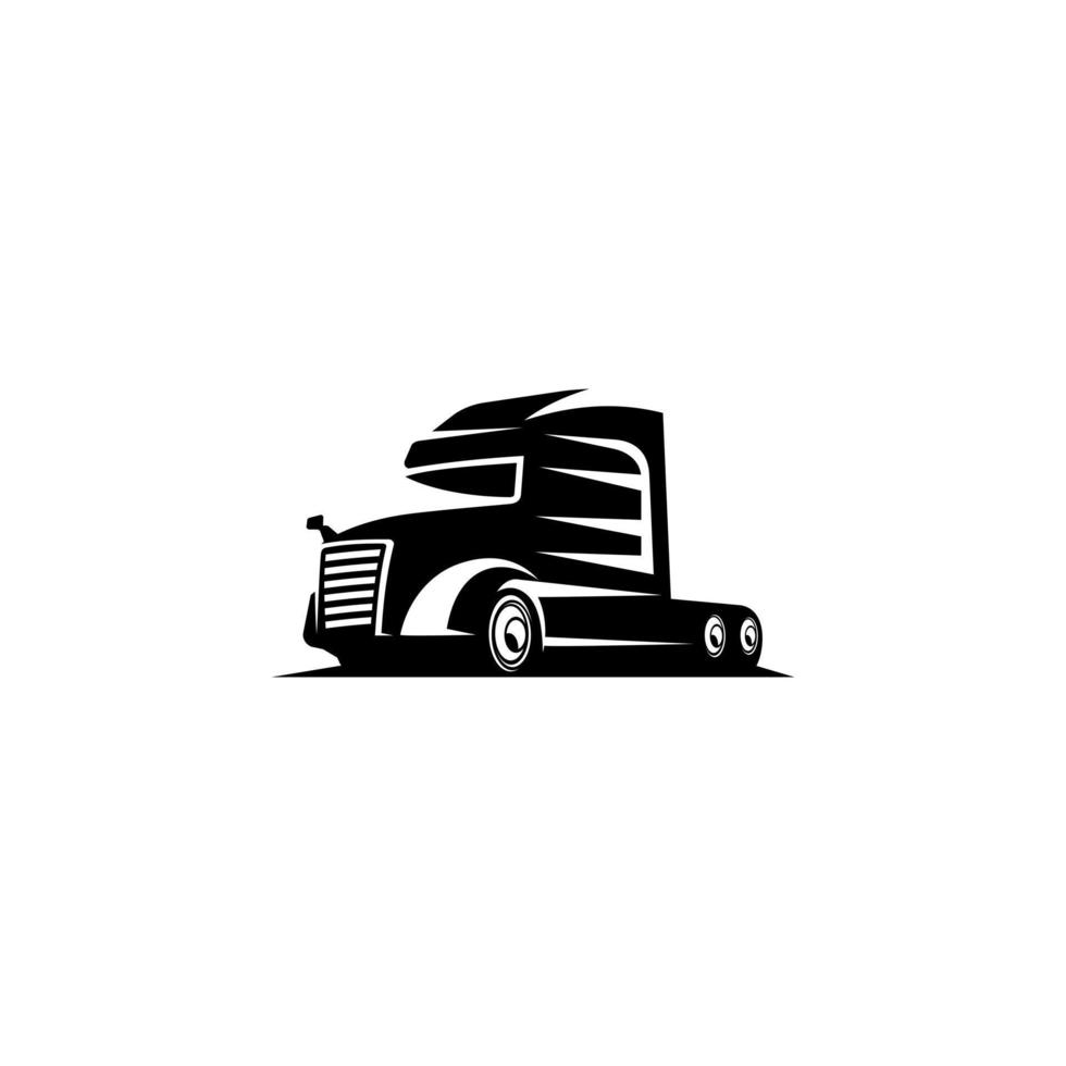 Truck logo design vector inspiration