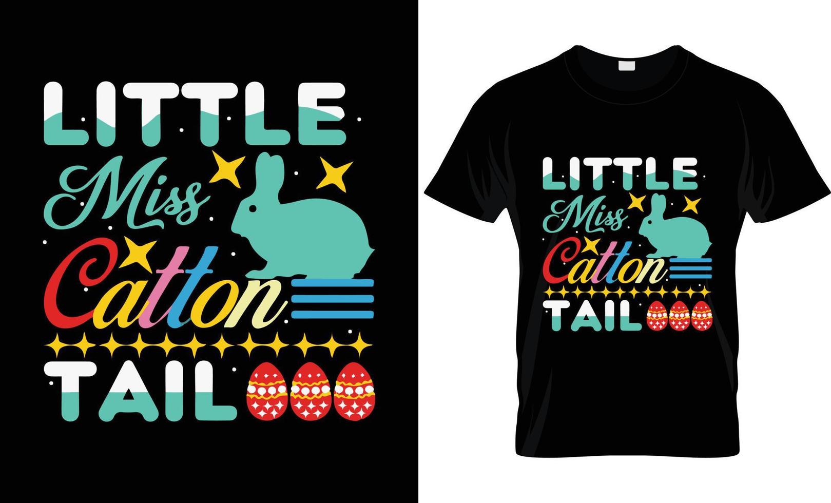 EASTER T - SHIRT DESIGN. vector