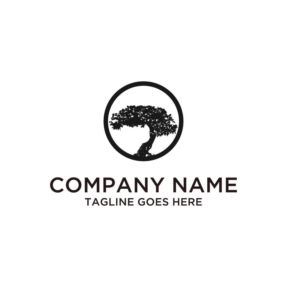 Trees logo design template. Awesome trees logo. A modern trees  logotype. vector