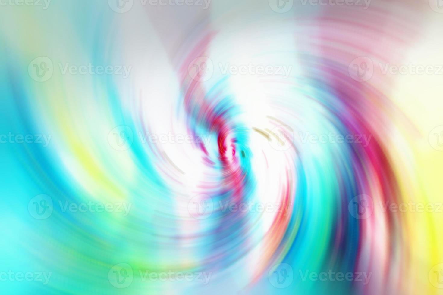 Blurred multicolored colorful background with flying stripes. Bright abstraction. photo