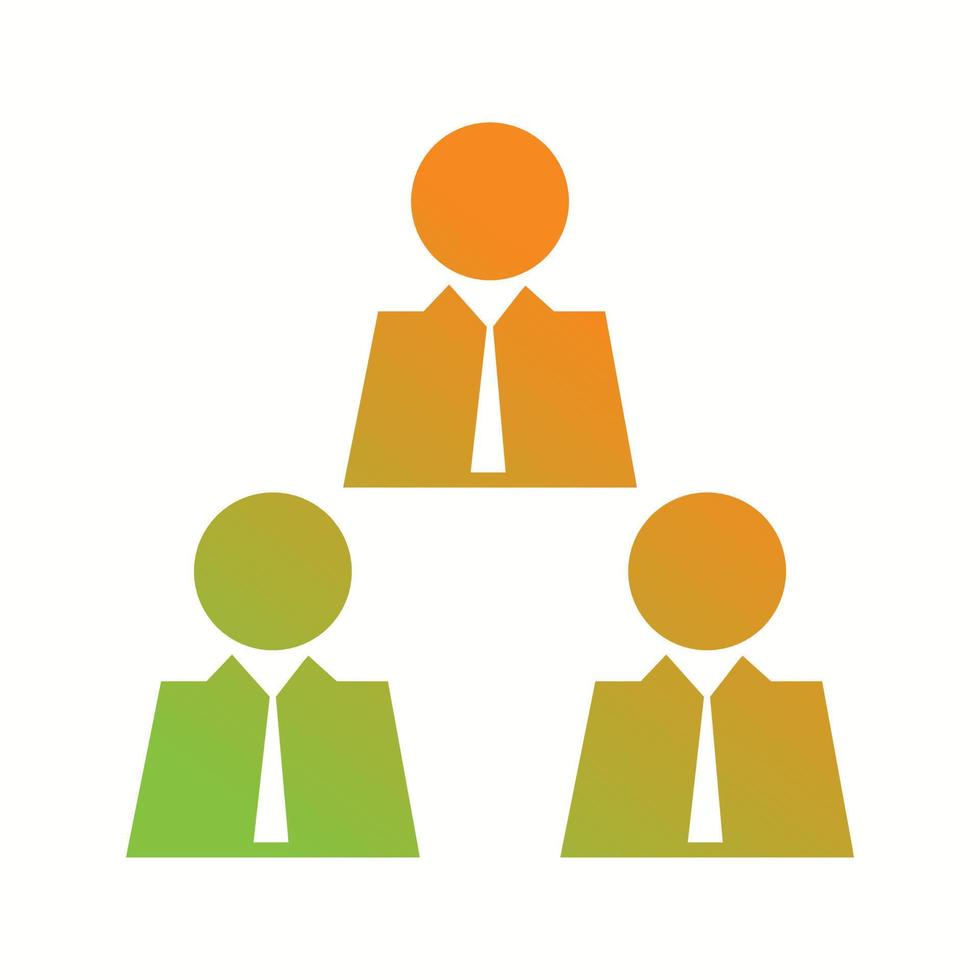 Beautiful Teamwork Vector Glyph icon