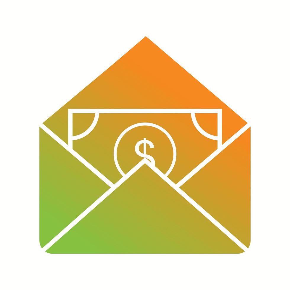 Beautiful Money Vector Glyph icon