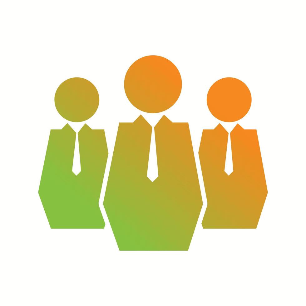 Beautiful Teamwork Vector Glyph icon