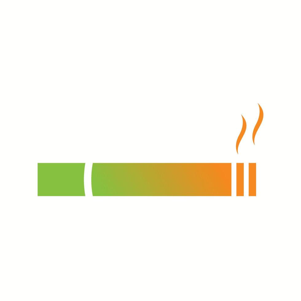 Beautiful Cigarette Vector Glyph icon