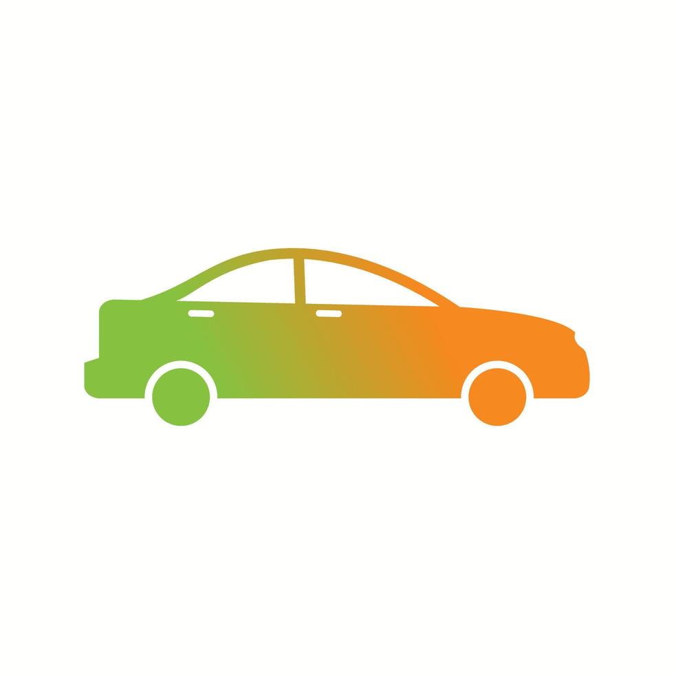 Beautiful Car Vector Glyph icon
