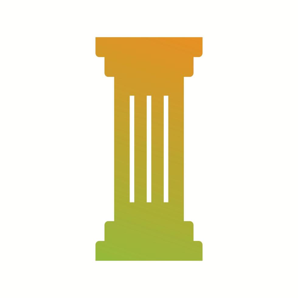 Beautiful Column Vector Glyph Icon