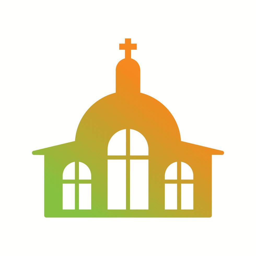 Beautiful Church Vector Glyph Icon