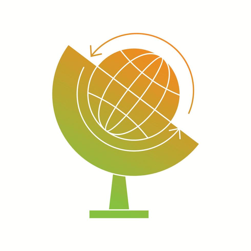 Beautiful worldwide Vector Glyph icon