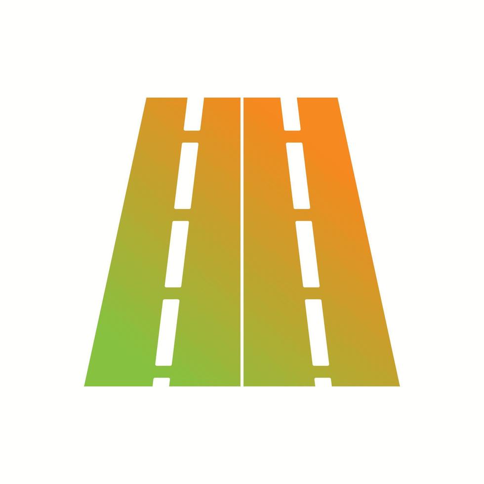 Beautiful Highway Vector Glyph icon