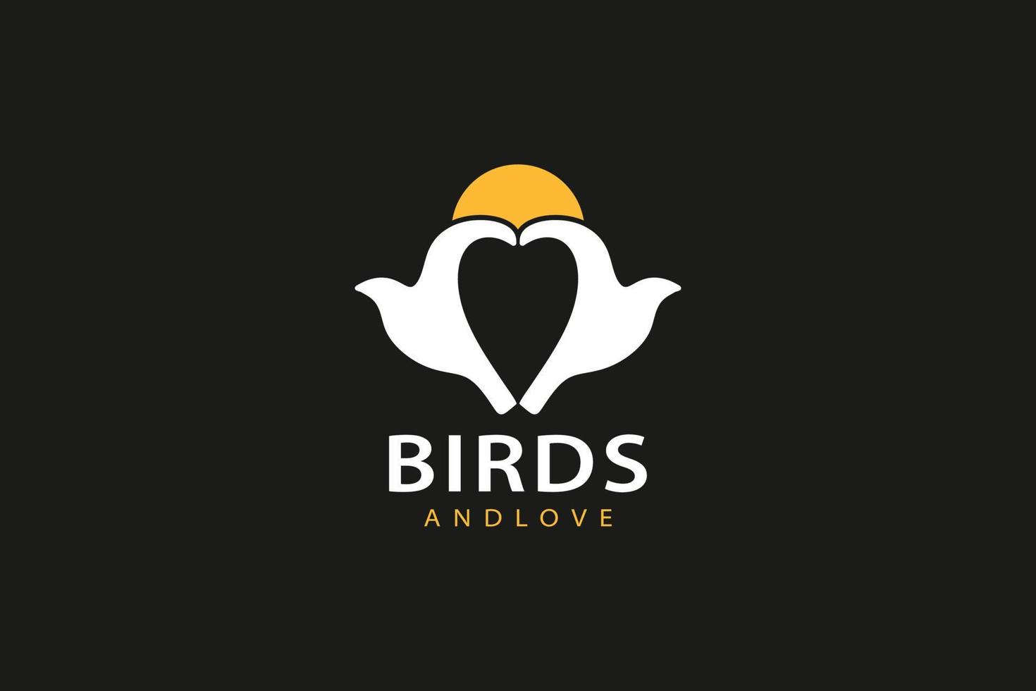 Flying Flapping Dove Pigeon Bird Logo Design Icon Vector
