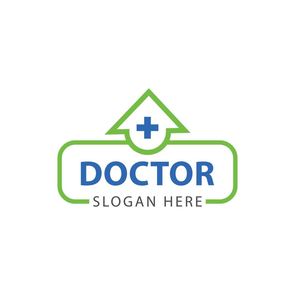 Medical logo template design vector. Cross icon vector