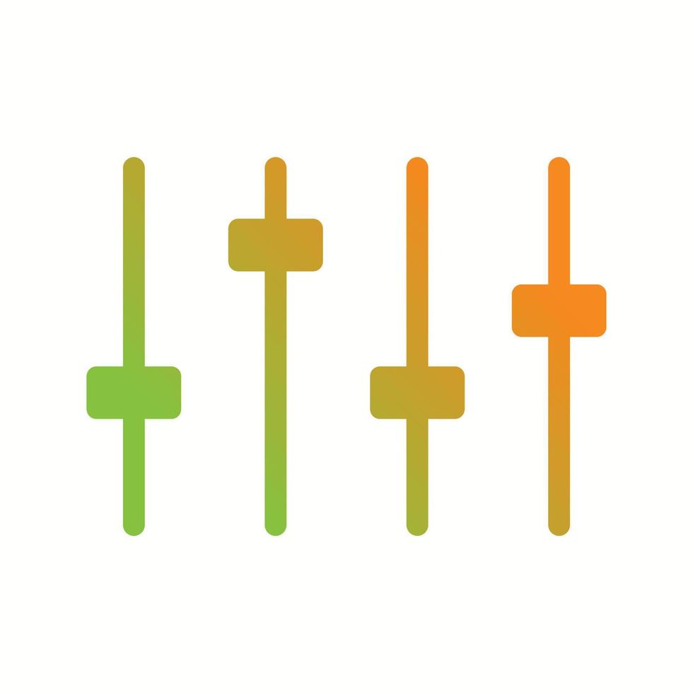 Beautiful Controls Glyph Vector Icon