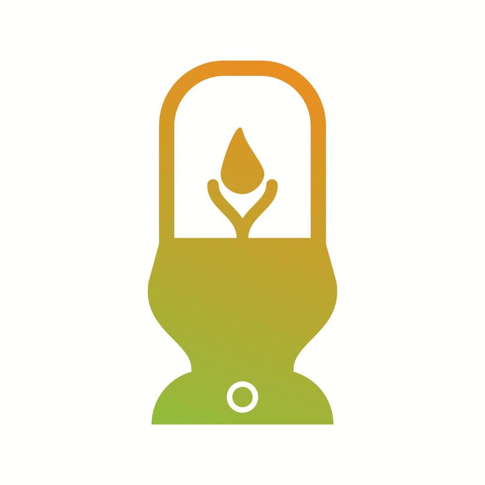 Beautiful Laltain Glyph Vector Icon
