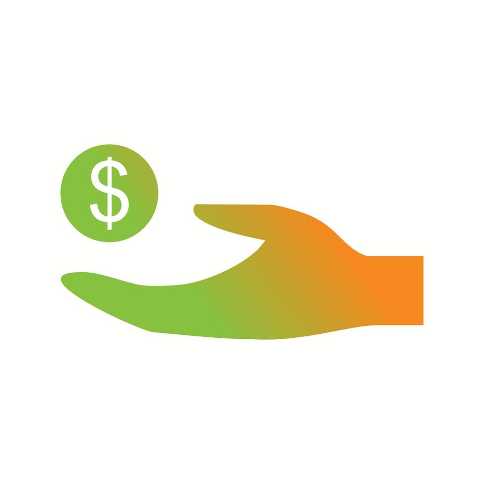 Beautiful Charity Glyph Vector Icon